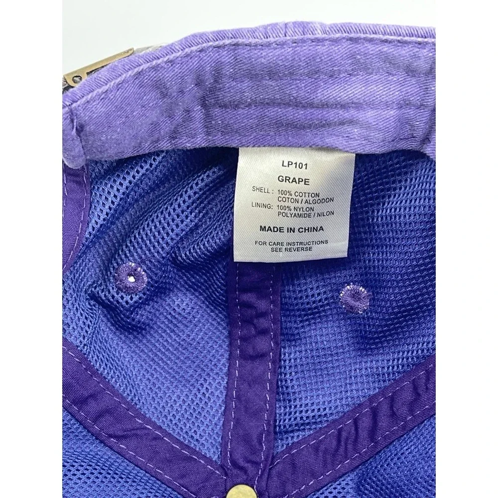 Adams‎ Purple Dad Hat Adjustable Strapback Cotton Baseball Cap